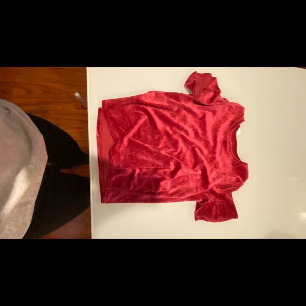 Velvet shirt